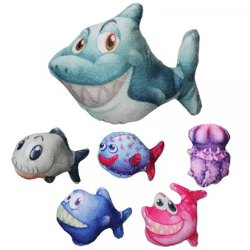 Soft plush sea animals 