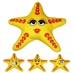 Soft plush starfish 