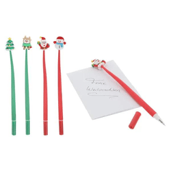 Weihnachtliche Gelschreiber, 3er-Set - Festliche Schreibwaren