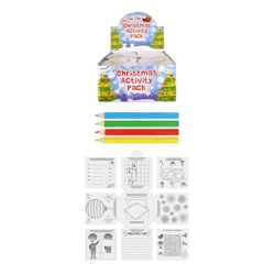 Weihnachts-Aktivitätspaket für Kinder: Kreative Bastelsets & Spiele für Festtage