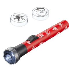 Weihnachts-Projektor-Taschenlampe, 15cm – Zauberhafte Lichterwelt