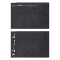 Weihnachts-Tischset aus Filz, Festliche Tischmatte, ca. 45x30cm, Dekorativ