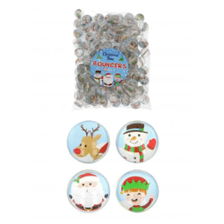 Weihnachtskugel Jet 3,3 cm - 4er-Set, farbig sortiert