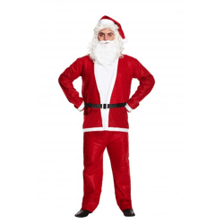 Weihnachtsmannkostüm Für Erwachsene – Klassisches Weihnachtsoutfit