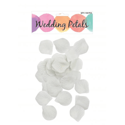 Weiße Hochzeitsblütenblätter, Deko Für Zeremonie und Tisch, 4,5 x 5 cm