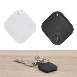 WERBUNG 2er Set Smart Finder, ca. 4x4 cm, Bluetooth-Tracker für Schlüssel, Geldbörsen & mehr