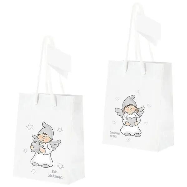 WERBUNG Kleine Schutzengel Geschenkt&uuml;ten, 2er-Set, ca. 14cm hoch