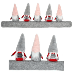 Wichtel Flausch Zugluftstopper, Türdichtung, 90 cm Länge - Energieeffizientes Zubehör