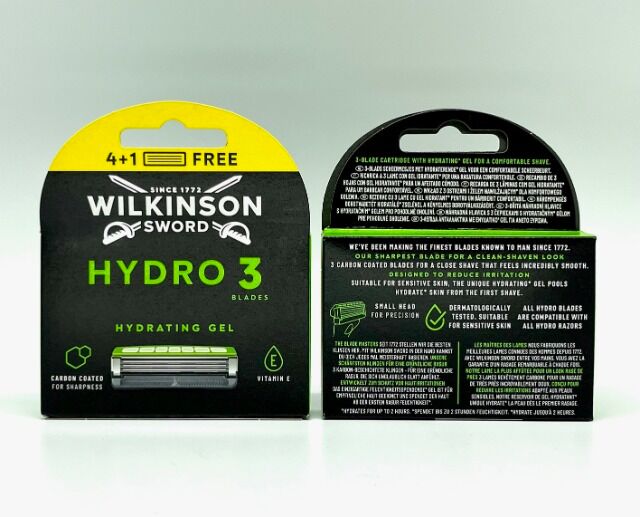 WILKINSON HYDRO 3 RASIERKLINGEN 4+1
