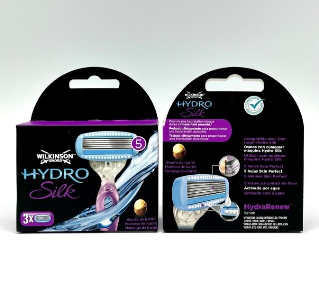 WILKINSON HYDRO SILK RASIERKLINGEN 3ER
