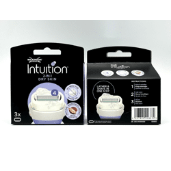 WILKINSON INTUITION DRY SKIN RASIERKLINGEN 3ER