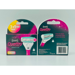 WILKINSON QUATTRO FOR WOMEN SENSITIVE RASIERKLINGEN 3+1
