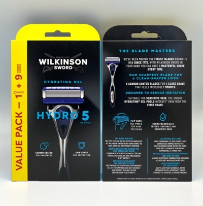 WILKINSON SWORD HYDRO 5 RASIERER + 9 ERSATZKLINGEN