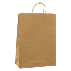 XL Natur Papiertüte, ca. 30x40x12cm – Umweltfreundliche Tragetasche