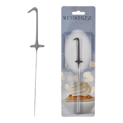 Ziffer 1 Wunderkerze, 18cm - Perfekt für erste Geburtstage & Feierliche Anlässe