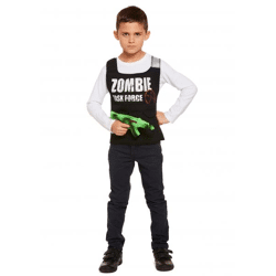 Zombie-Killer-Kostüm für Kinder, klein (4–6 Jahre) – ideal für Halloween