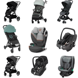 3.682 € – Lot Nr. 2 (81 Stück) Marken-Kinderwagen und Autositze MIX – Kundenretouren, Top Marken, sofort verfügbar