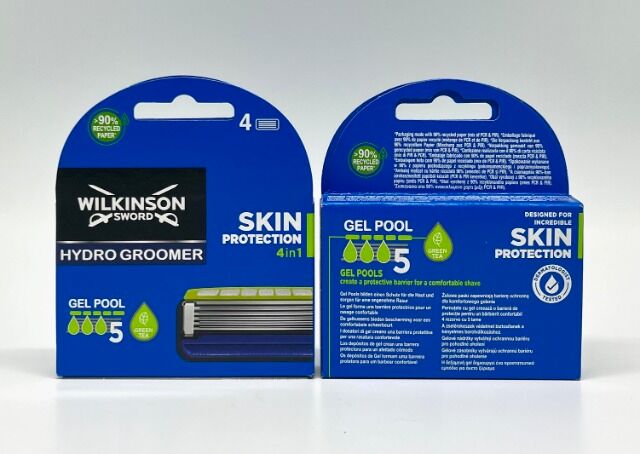 WILKINSON HYDRO 5 SKIN PROTECTION 4-IN-1 GROOMER RASIERKLINGEN 4ER