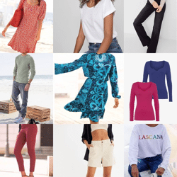 ab 2,50 € – Sommer-Mix Kleidung, Kategorie A – 100 % neu, 95 % Damen, originalverpackt, sofort lieferbar