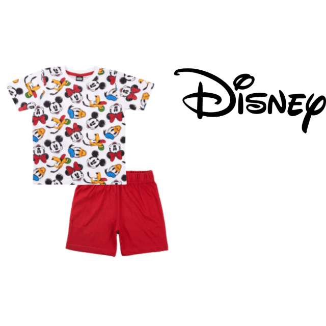 Lizenz Kinder kurze Pyjama Schlafanzug kurz Pyjama Set Lizenzmix Schlafanzug mit Shorts Sommerpyjama Restposten Mix