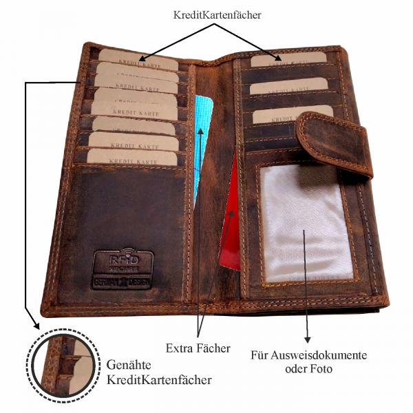 Lozano Italy Büffel Vintage Leder