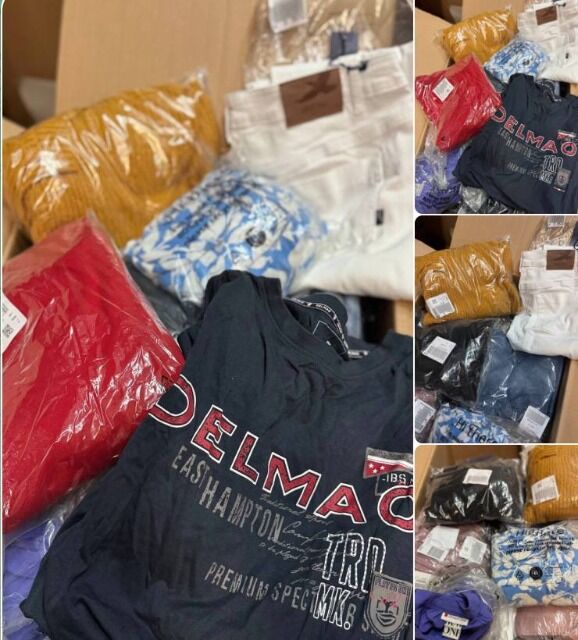 9 € / kg – Posten 1575 kg Markenkleidung (Mix, Kategorie C, Second-Hand, Nike, Adidas, Tommy Hilfiger u. a.)