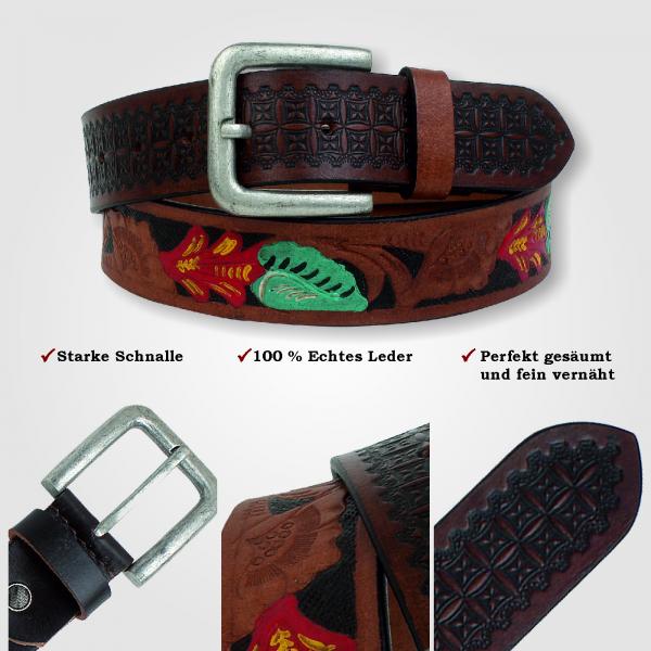 Büffel- Gravurgürtel