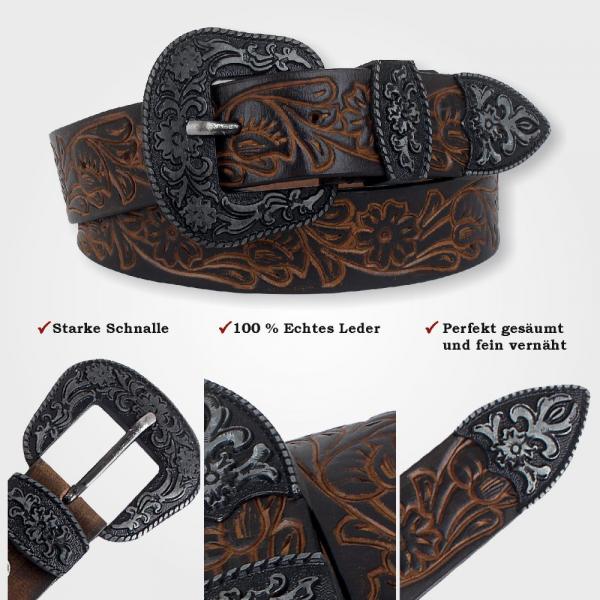 Büffel- Gravurgürtel