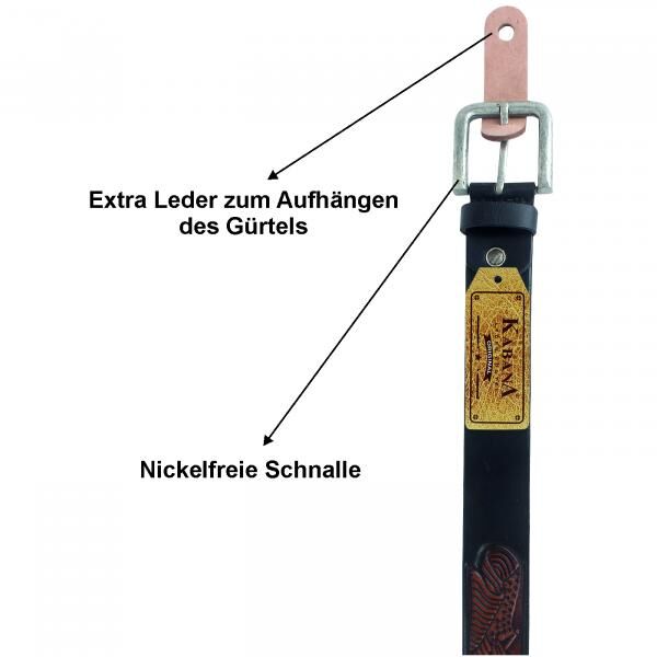 Büffel- Gravurgürtel