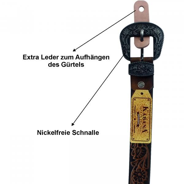 Büffel- Gravurgürtel