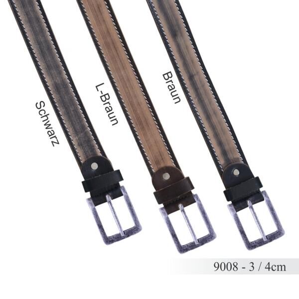 Büffel-Ledergürtel