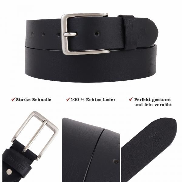 Büffel-Ledergürtel