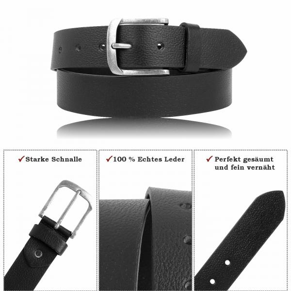 Büffel-Ledergürtel