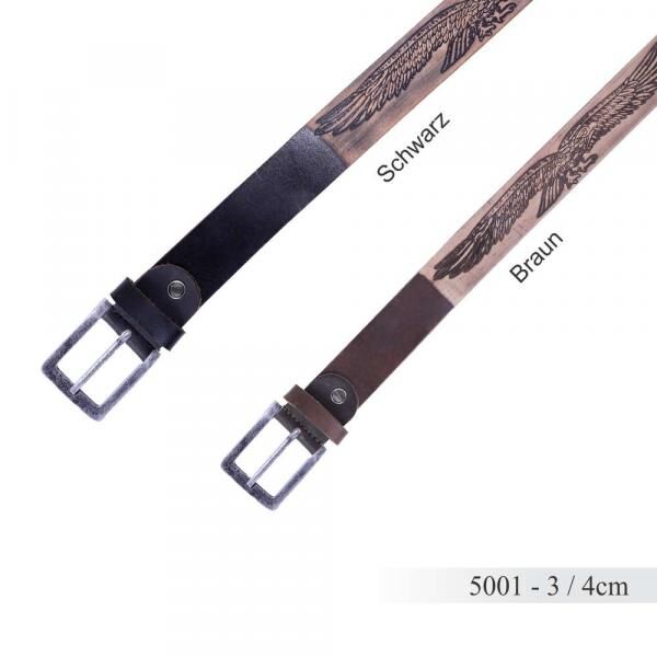Büffel-Ledergürtel