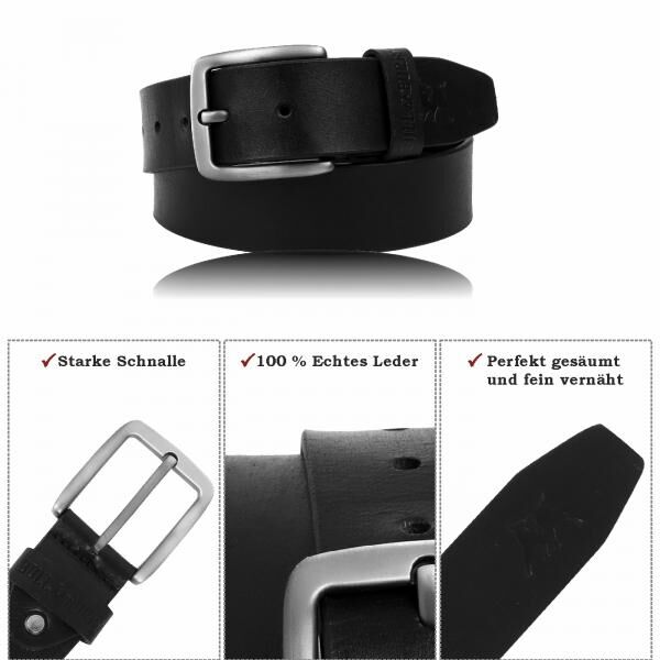 Büffel-Ledergürtel