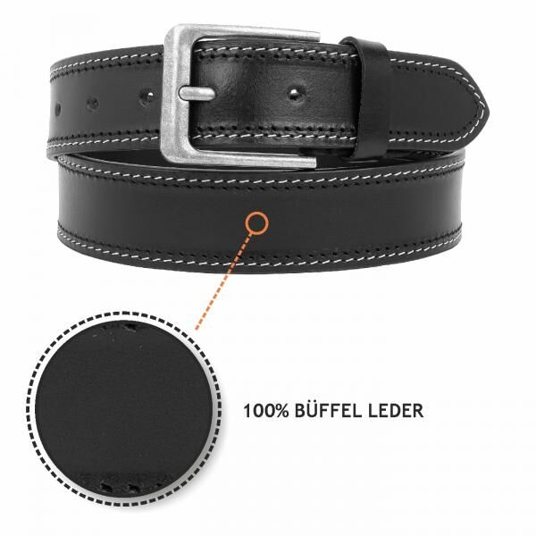 Büffel-Ledergürtel