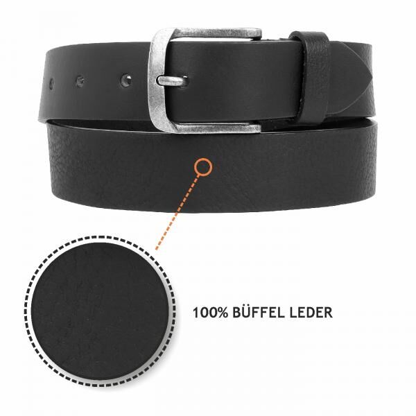 Büffel-Ledergürtel