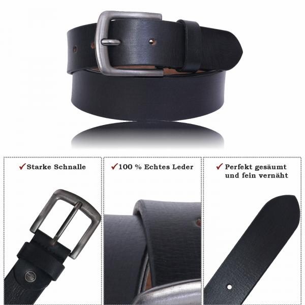 Büffel-Ledergürtel