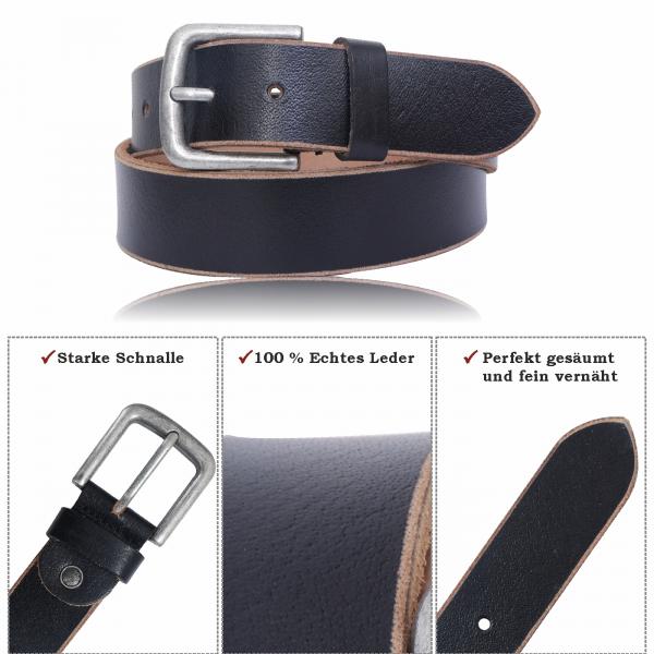 Büffel-Ledergürtel