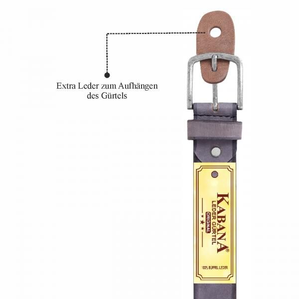 Büffel-Ledergürtel