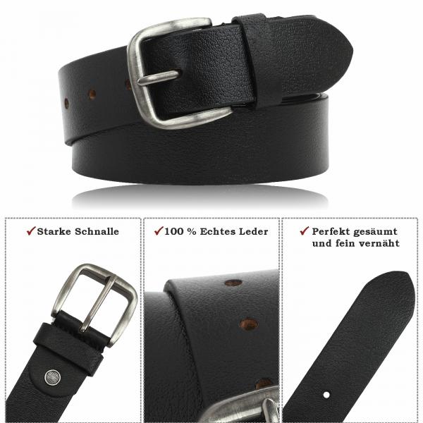 Büffel-Ledergürtel