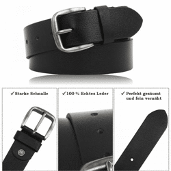 Büffel-Ledergürtel