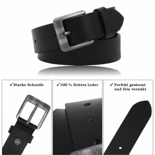 Büffel-Ledergürtel