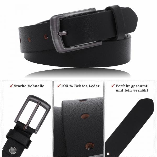Büffel-Ledergürtel