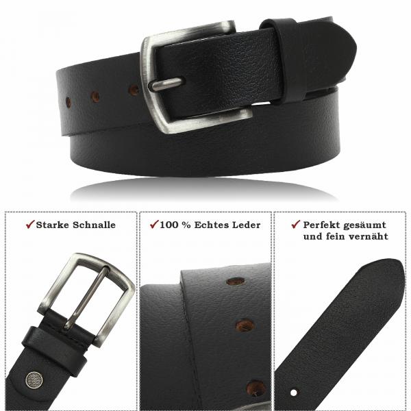 Büffel-Ledergürtel