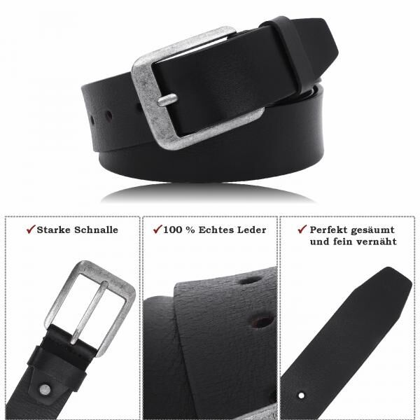 Büffel-Ledergürtel