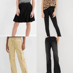 Ab 3,00 € – Kinderbekleidungs-Mix, Kategorie A, Größen von Baby bis Teenager, Markenware auf Lager