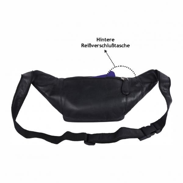 Bauchtasche-Kabana Nappa Leder