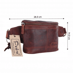 Bauchtasche-Pedro Oily Vintage Leder