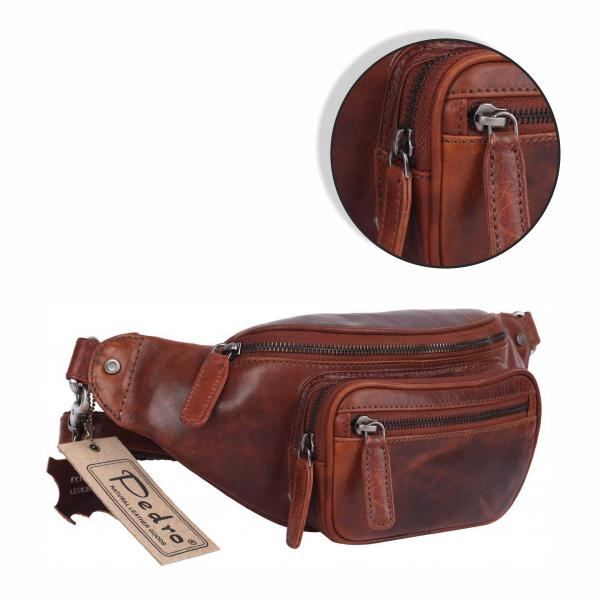 Bauchtasche Pedro,Oily Vintage Leder